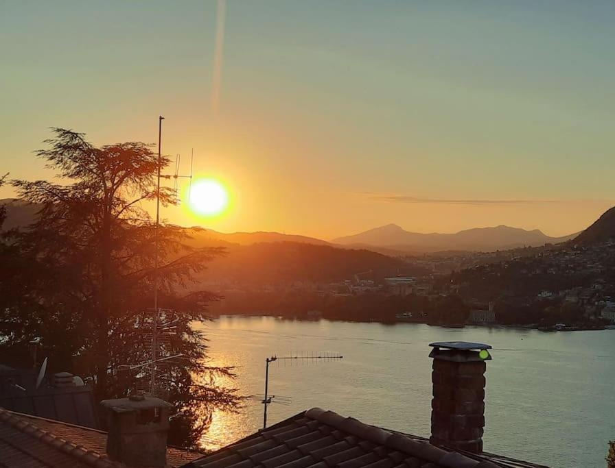 Luxury Room La Terrazza Sul Lago Di Como Blevio Dış mekan fotoğraf